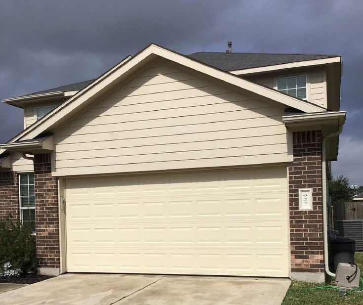 New Garage Door 16'X7' 25ga Short Panel (Almond in color)